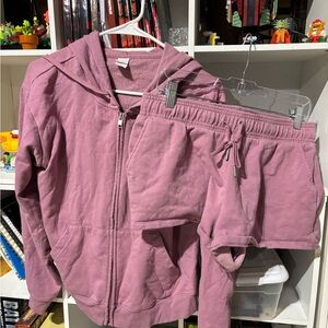 Hoodie and Shorts Set
